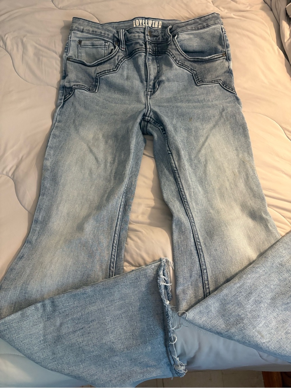 Idyllwind Fueled By Miranda Lambert Flare Jeans Size 14 Lightwash
